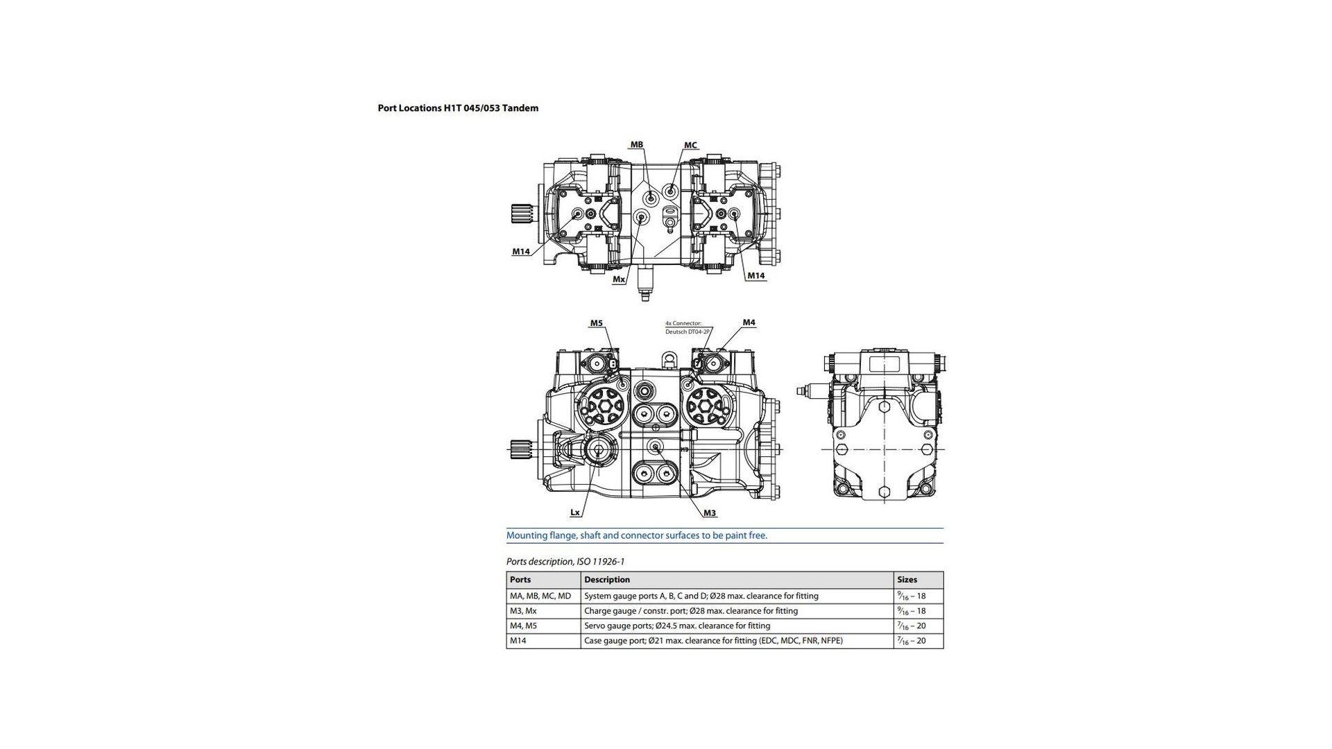 11174972 Насос гидравлический Danfoss