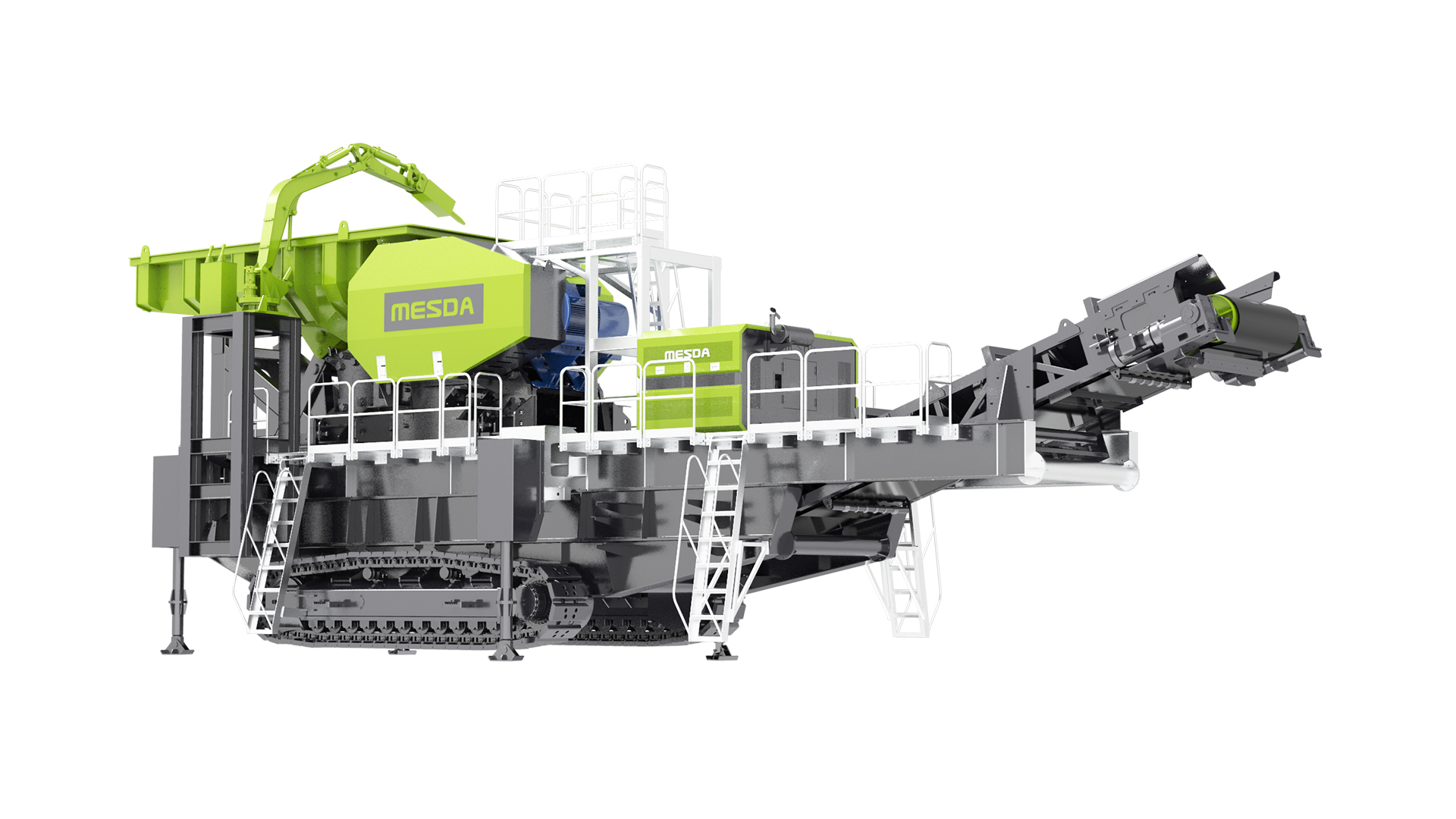 Щековые дробильные установки Mesda