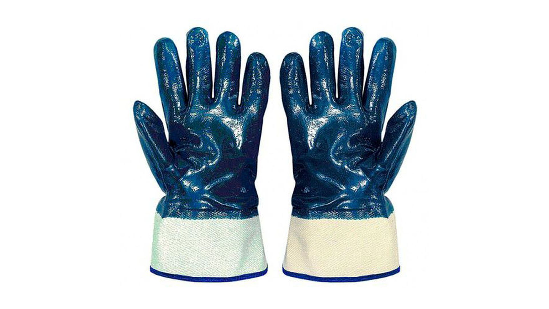 1006/Пер0533-10 Перчатки нитрил. облив. твердая манжета 