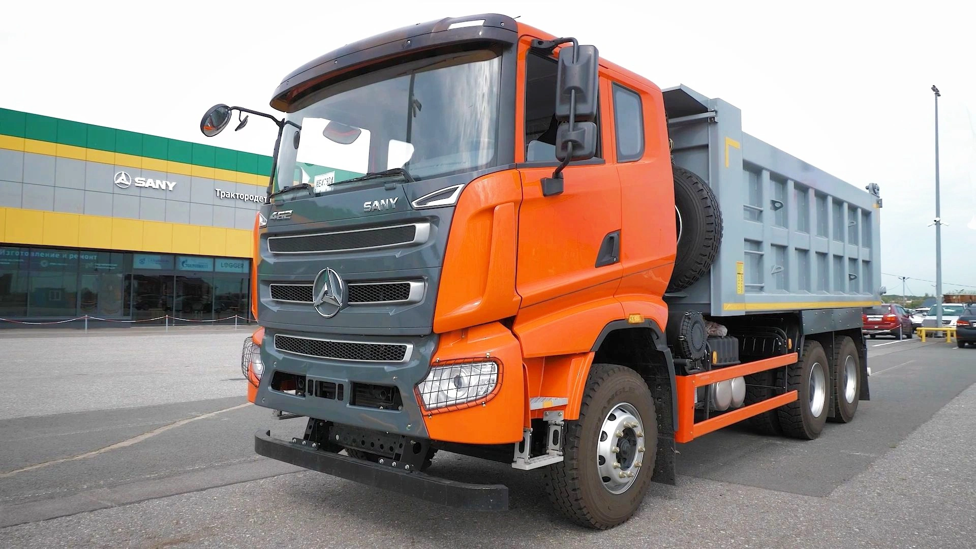 Обзор высокопрочного самосвала SANY SYZ320C-8S