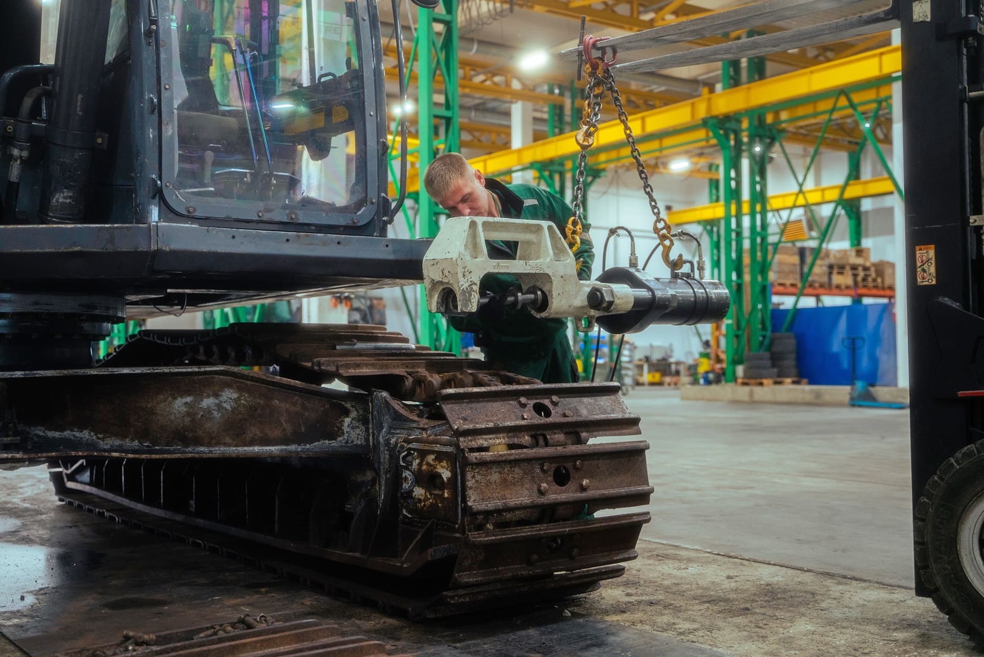 Ремонт гусеничной ходовой системы