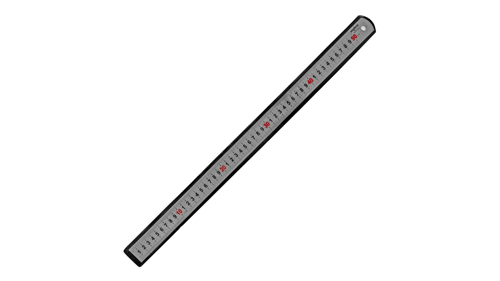 055154 Линейка металлическая 500 мм., A90008 Ombra