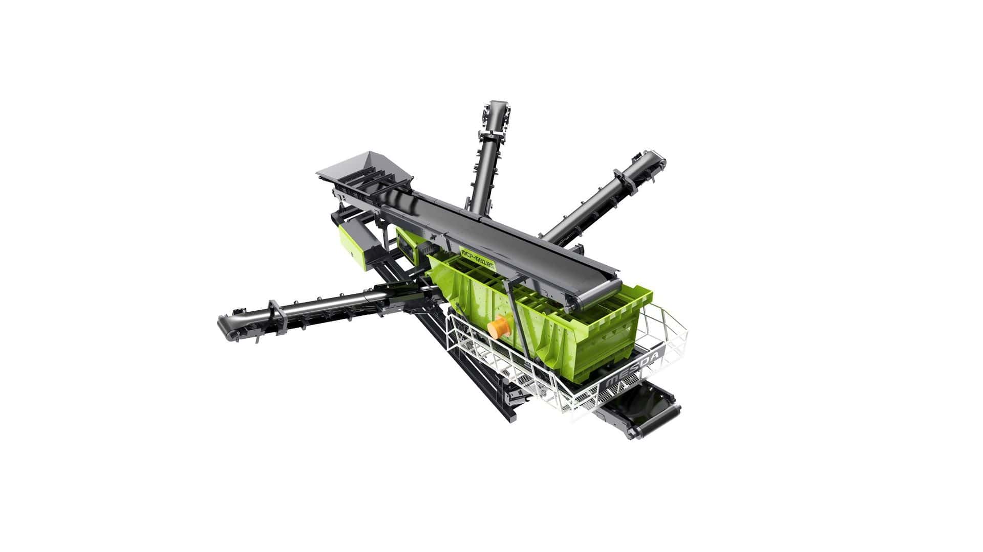 Модульный вторичный грохот MDP-S11E