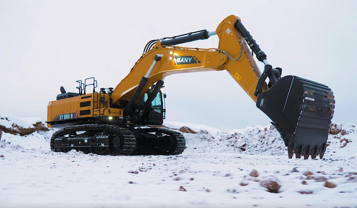 Передали клиенту стотонного здоровяка SANY SY980H