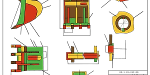 Устройство ковша экскаватора