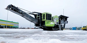 Простота и надежность: самоходная щековая дробилка MESDA MD-J11H