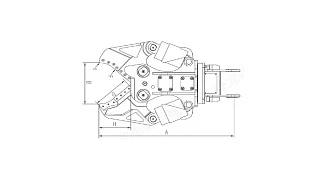 Гидравлические ножницы по металлу DS26B