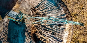 Карьерный экскаватор