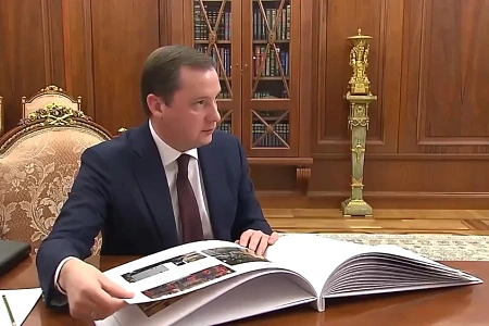 Губернатор Архангельской области отметил производство харвестерной головки LOGGER на встрече с Президентом России  