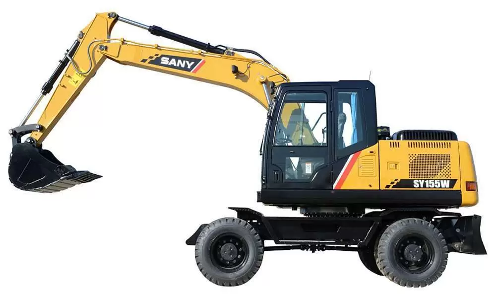 SY155W с аутригерами