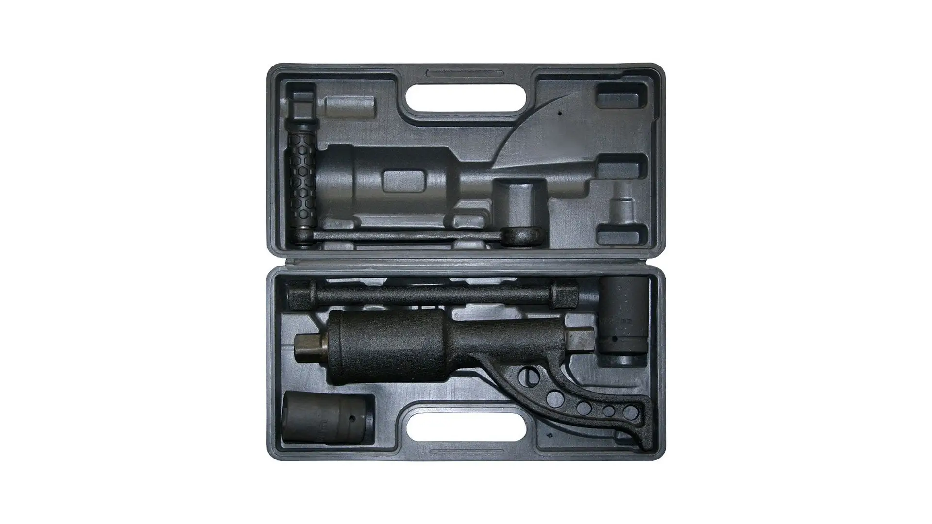 052753 Гайковерт ручной механический 1" 3800 Нм в сборе с головками, LSW3 Thorvik