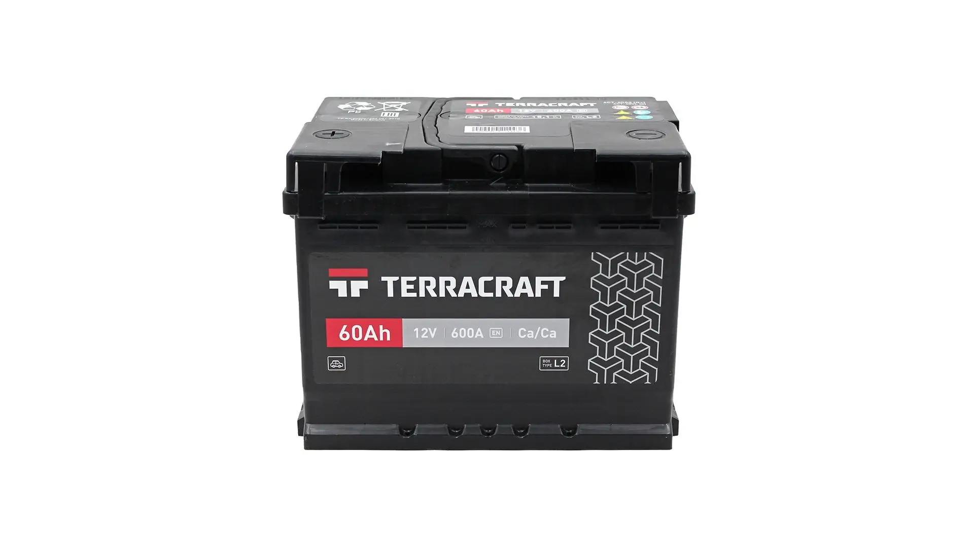 6CT-60(L+) LOGGER/TERRACRAFT Аккумулятор 12V 60Ah 600A полярность 1 прямая (конус)  L2 242х175х190 TERRACRAFT