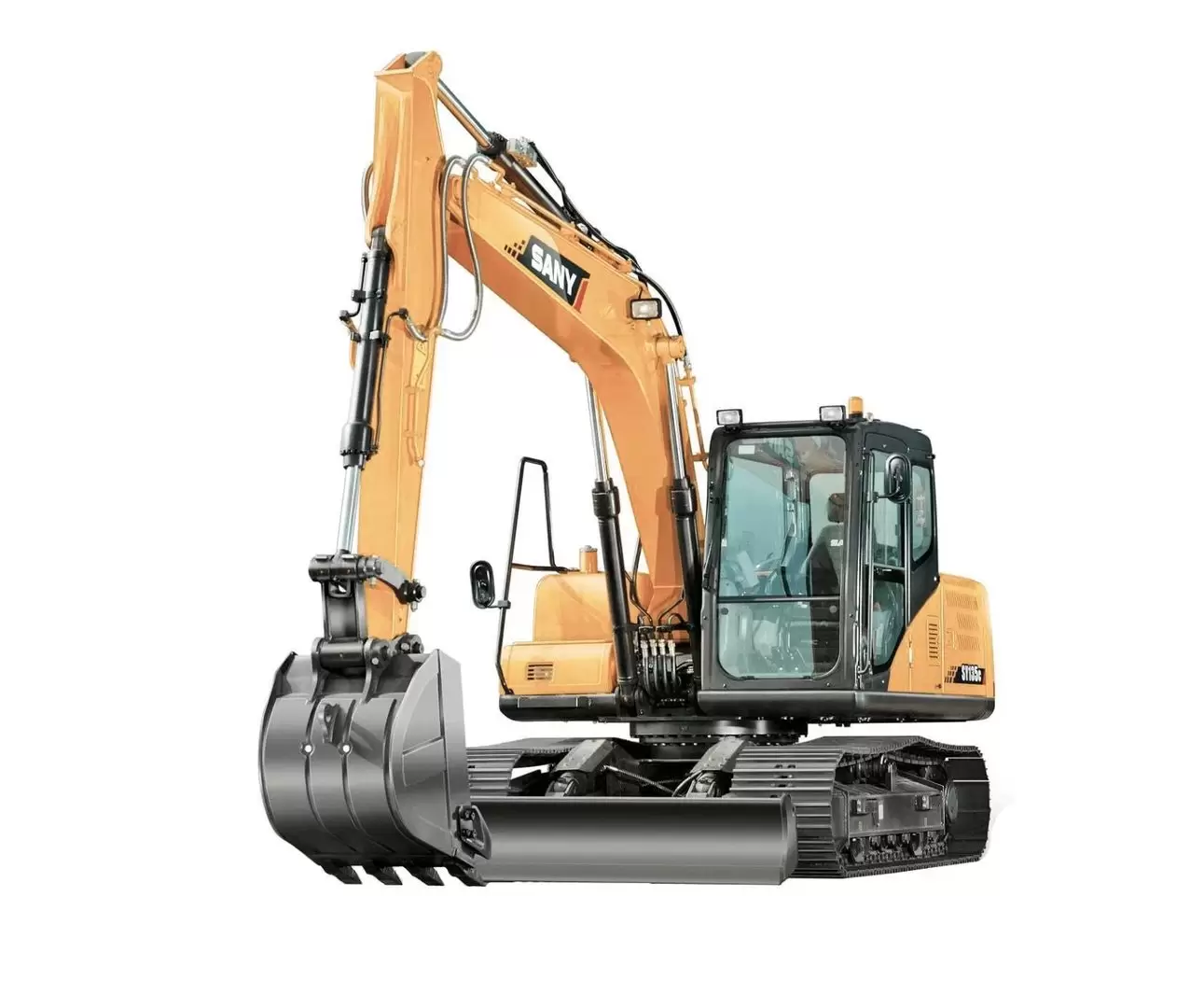 SY135C с отвалом