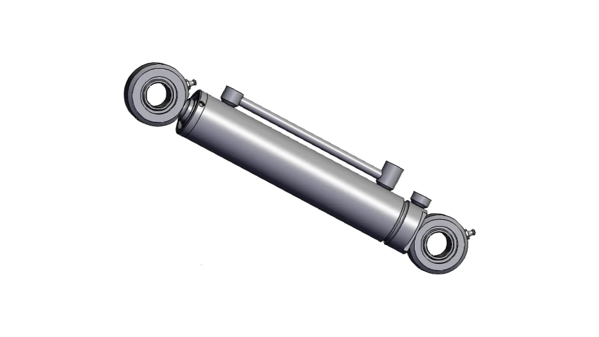 Z117.39.00.00S Гидроцилиндр нижних ножей харвестерной головки  LOGGER