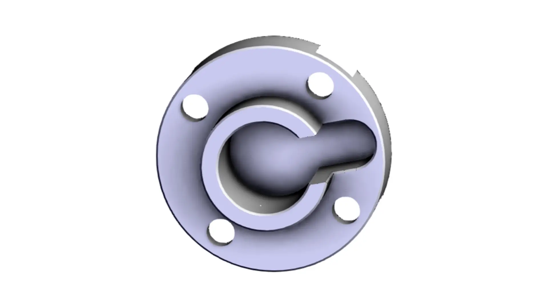 Z200.00.00.00-001 Крышка внутренняя фиксации мерного колеса LOGGER