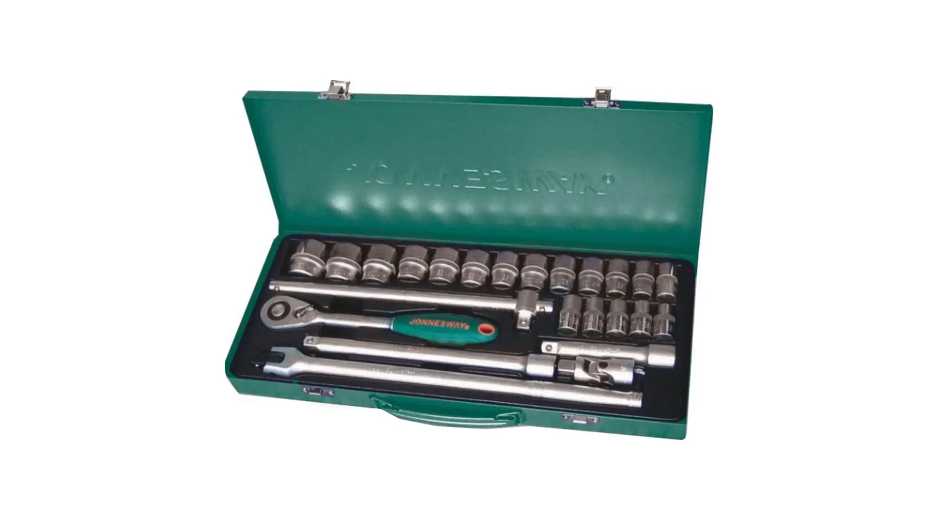 047433 Набор головок 1/2" 10-32 мм, 24  предметов, S04H4524S Jonnesway