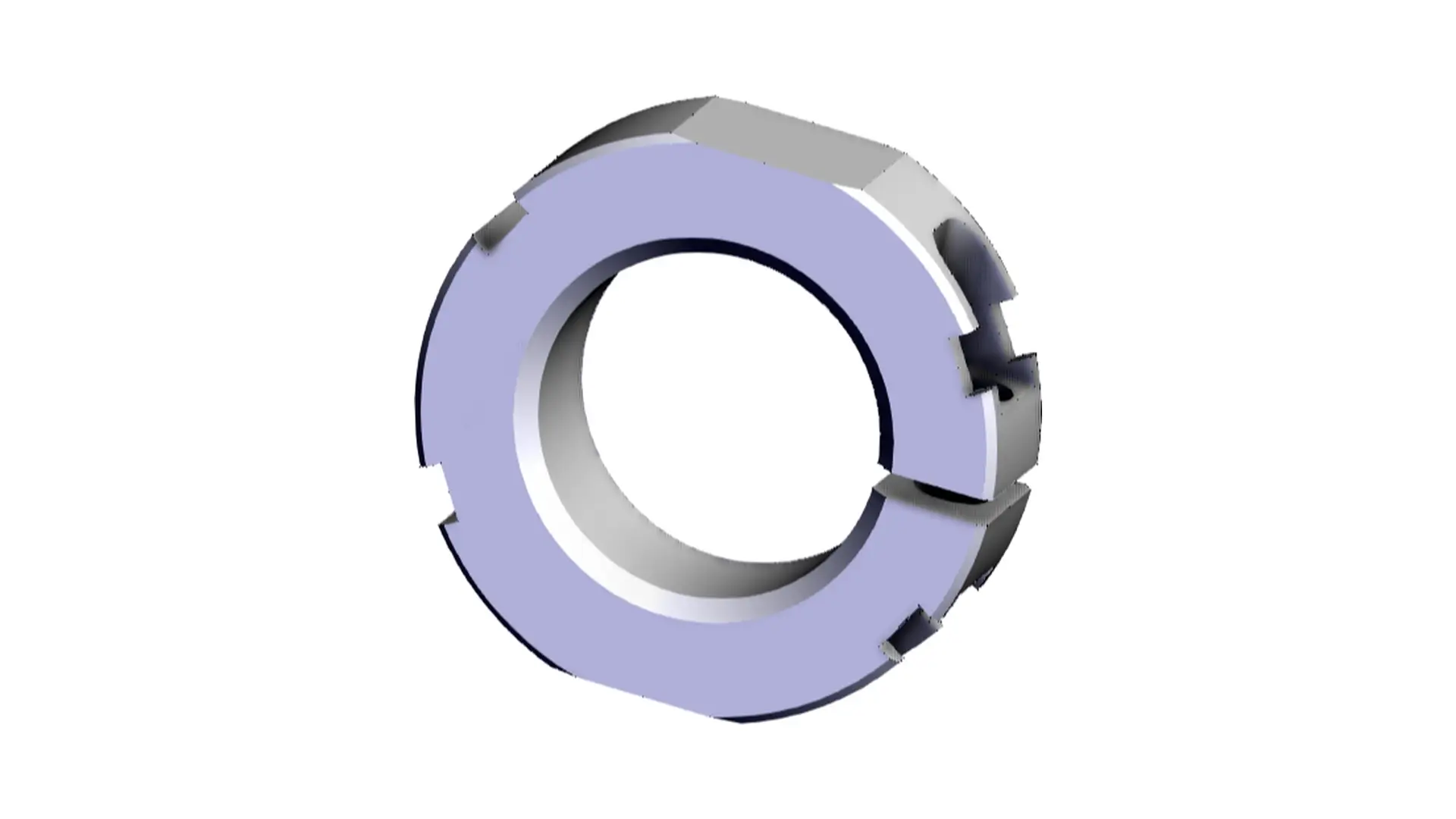 Z117.00.00.00-028 Гайка крепления оси боковых ножей LOGGER