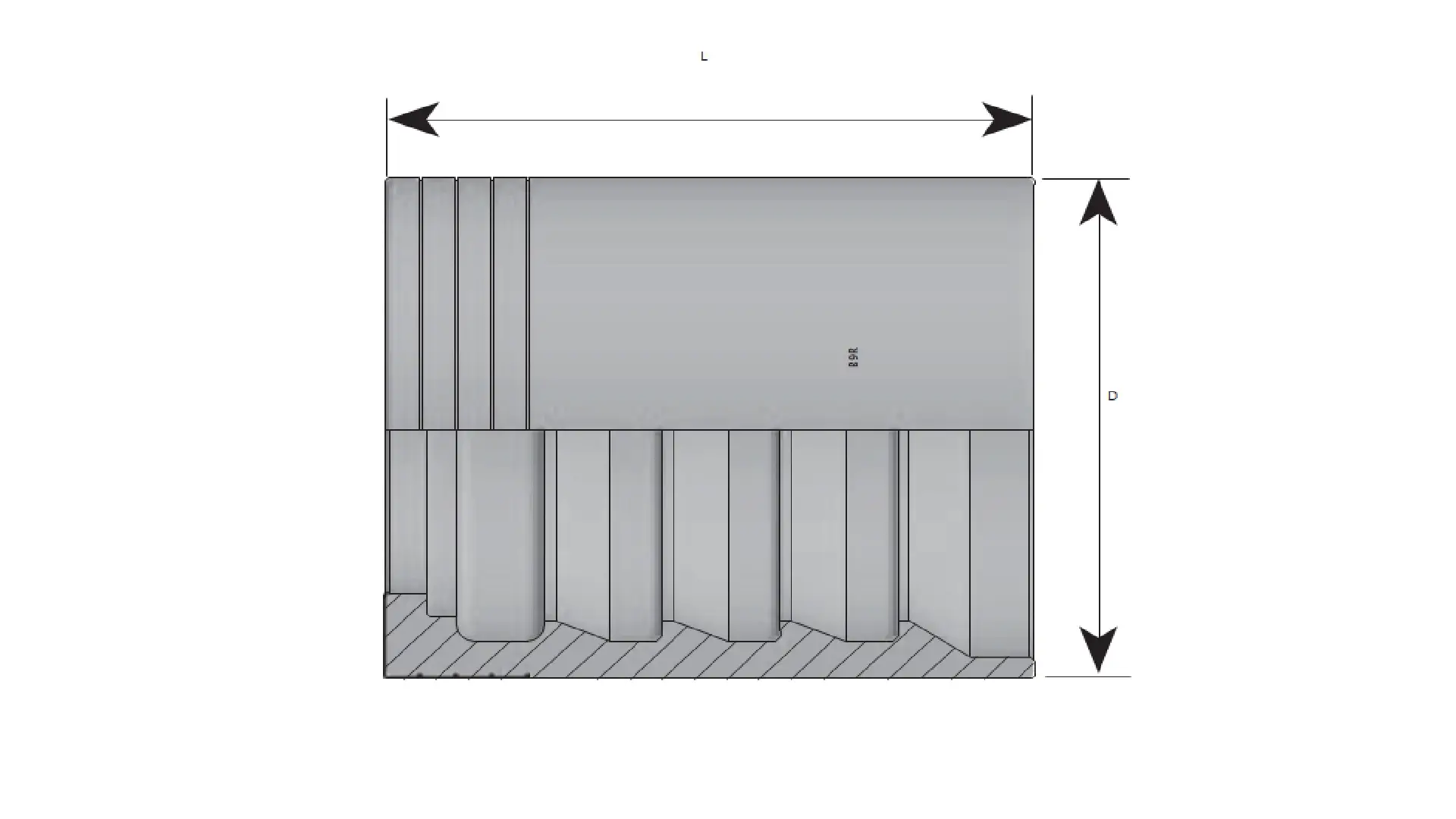 EXPB9R06 Пресс-втулка 4SP 4SH 3WIRE 3/8” EXPERT