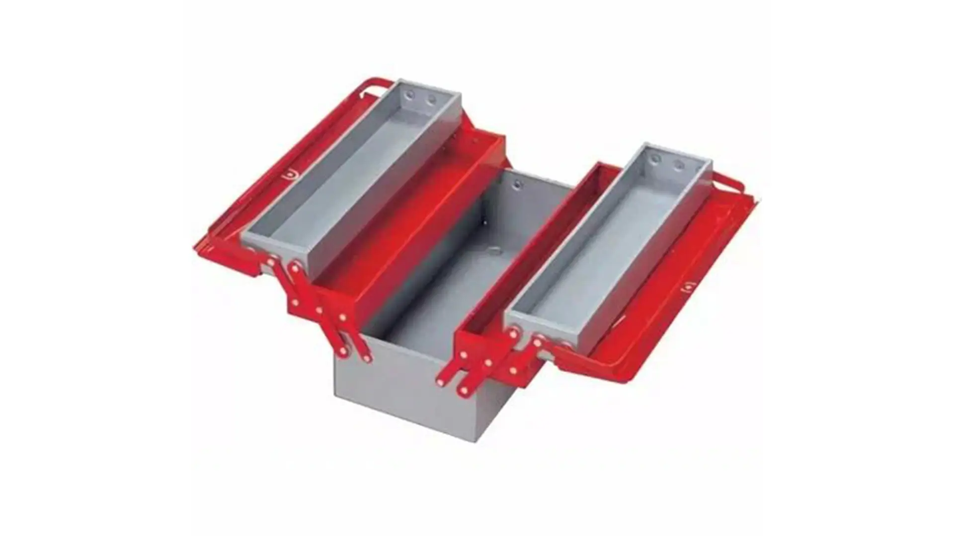 8420336205 Ящик раскладной д/инструментов металл, 420х195х210, 5 секций IZELTAS