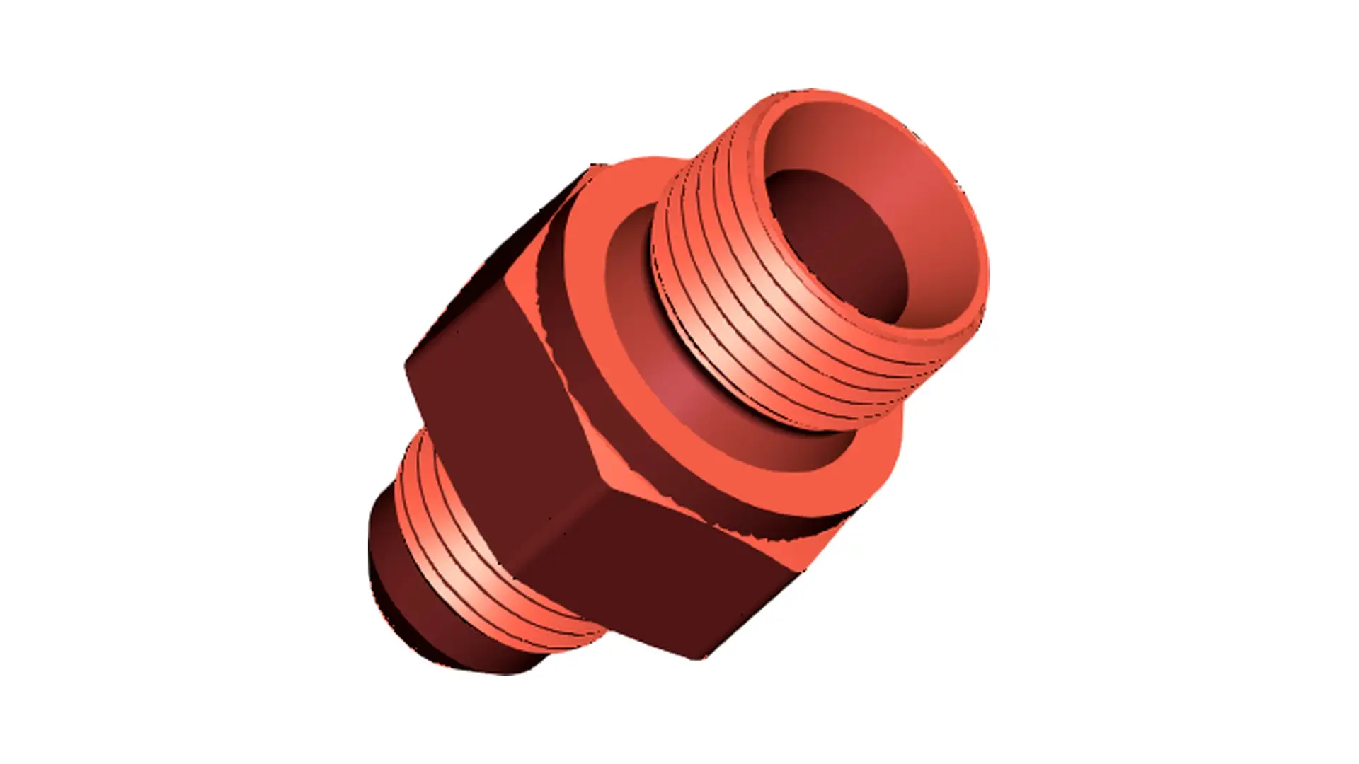 Z200.48.00.00-008 Соединитель подачи масла в гидроцилиндр рычагов LOGGER