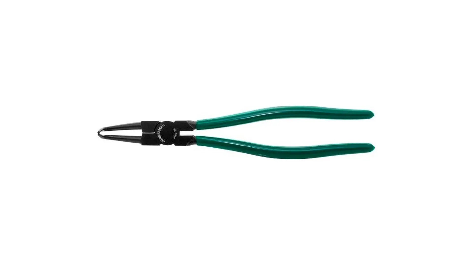 046492 Щипцы для стопорных колец удлиненные, изогнутые сжим, 85-165 мм, 3.5-4.0 мм, 310 мм, P18012B Jonnesway