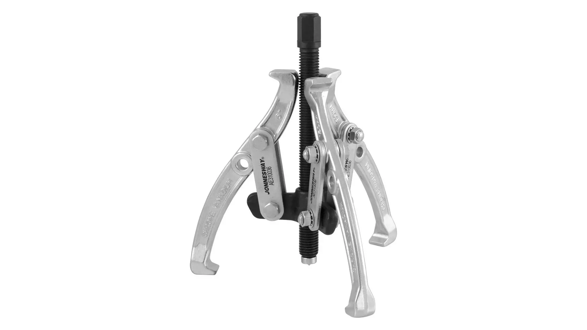 048126 Съемник с тремя поворотными двухсторонними захватами 200 мм, 80-203 мм, AE31003 Jonnesway