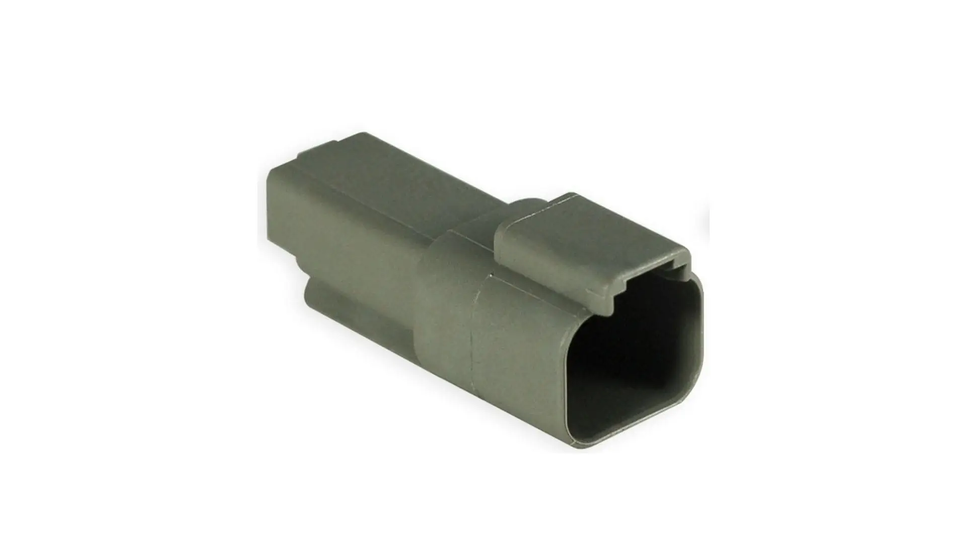 DT04-2P Разъем deutsch (без клемм) 2-контактный "папа" Deutsch