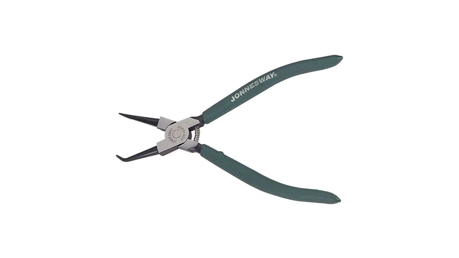 047013 Щипцы для стопорных колец "сжим загнутый" 180 мм, AG010005 Jonnesway