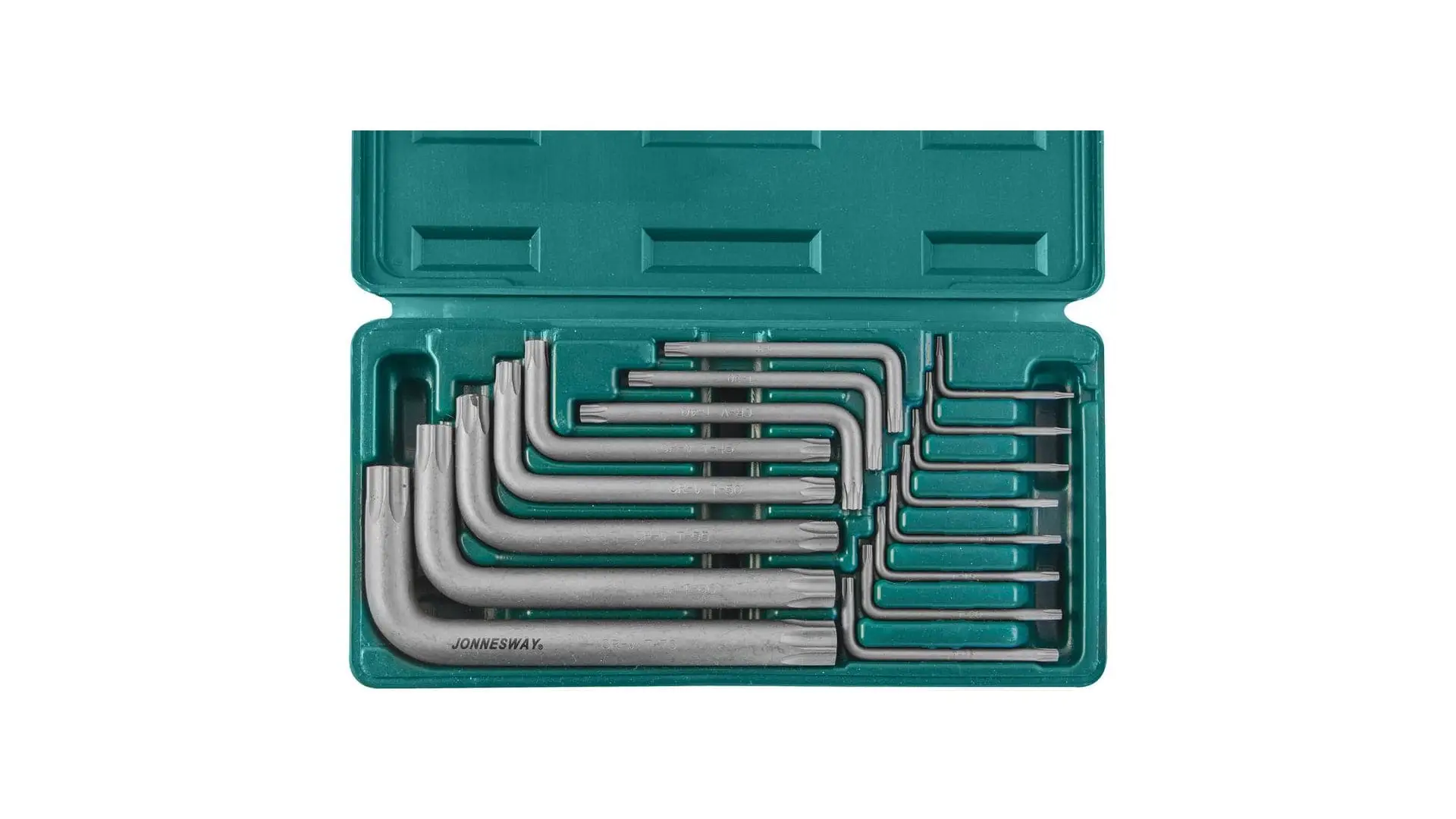 047405 Набор ключей угловых "TORX" Т6-Т70, 16 предметов, H0816S Jonnesway